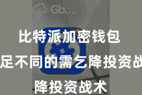 比特派加密钱包  满足不同的需乞降投资战术
